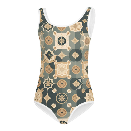 All-Over Print Kids Swimsuit