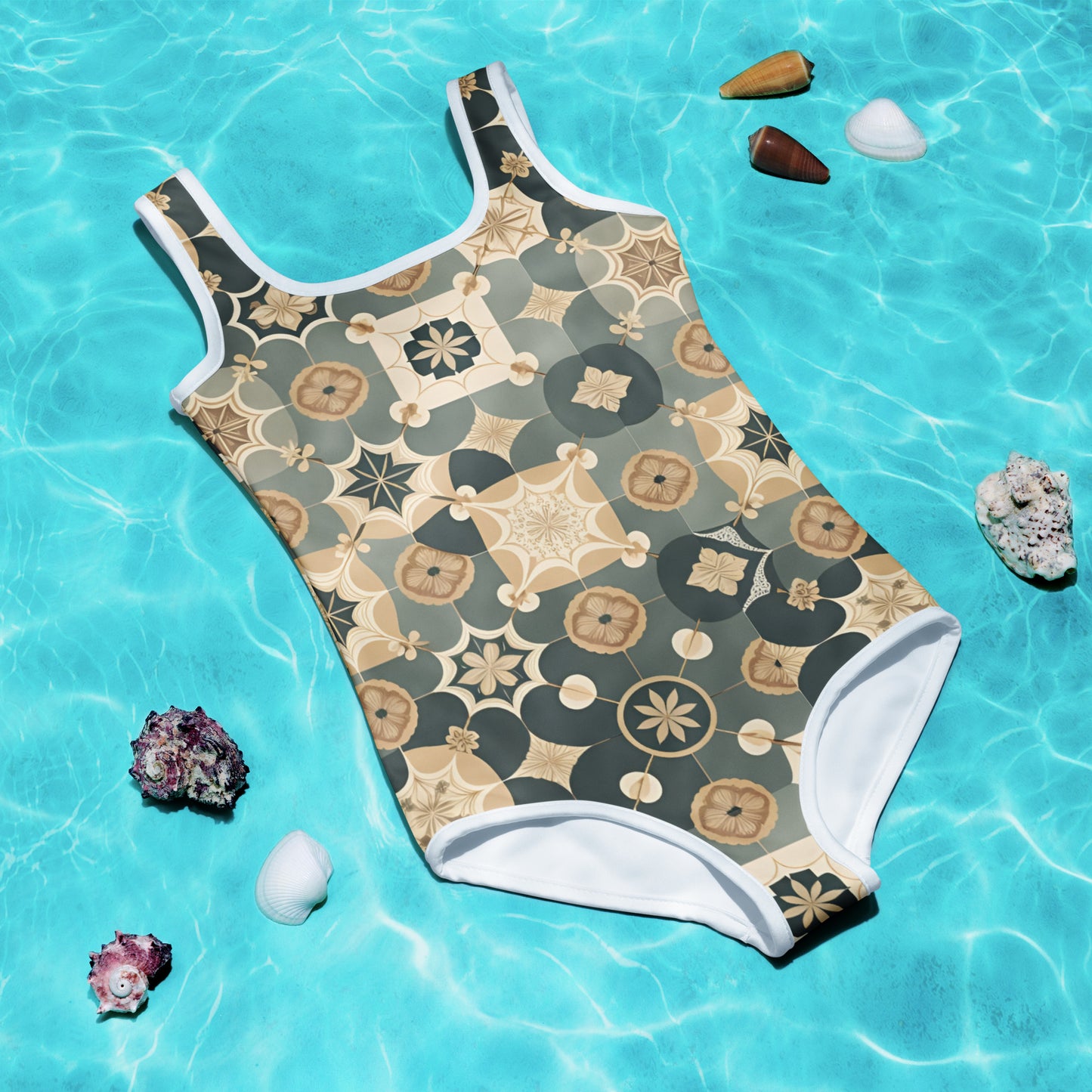 All-Over Print Kids Swimsuit