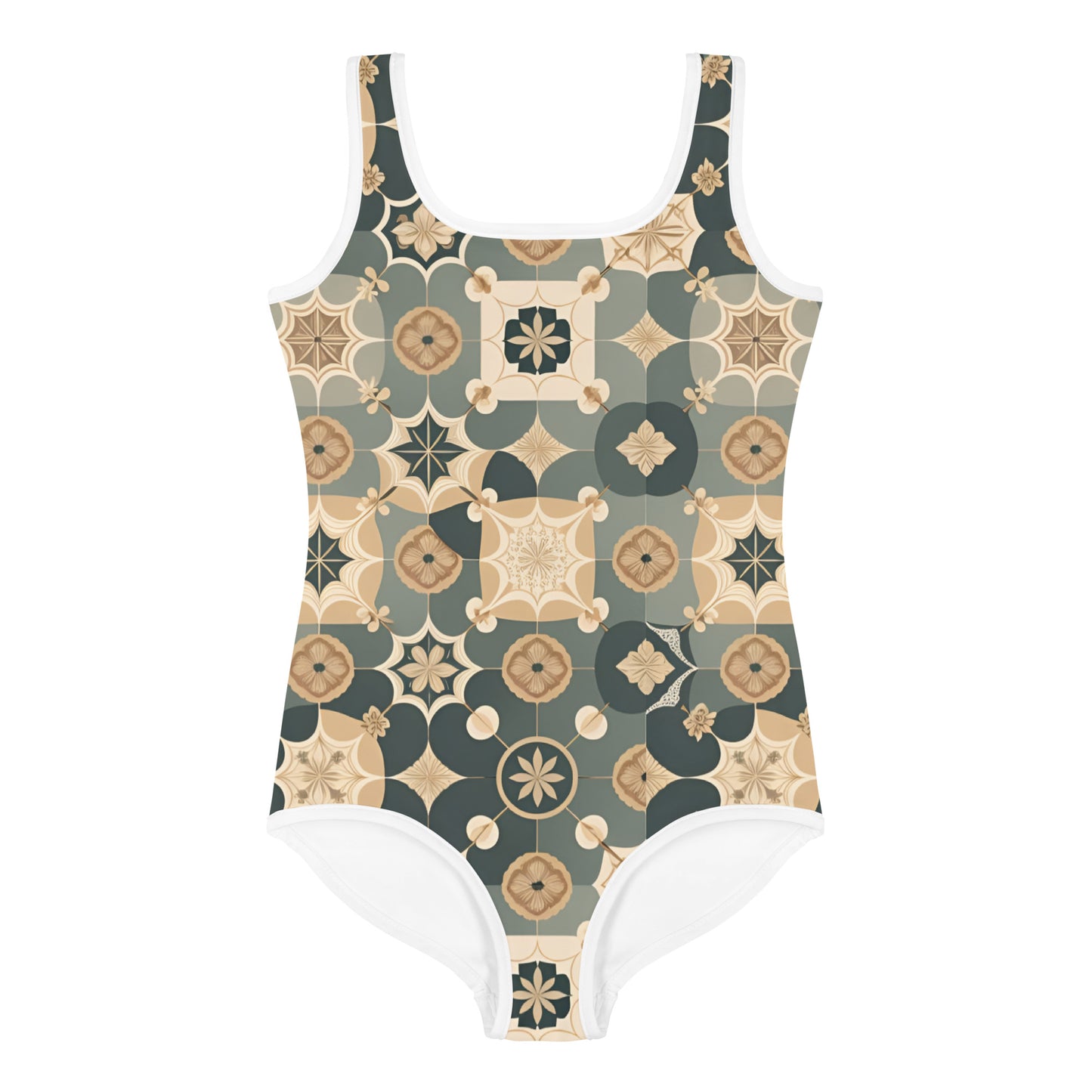 All-Over Print Kids Swimsuit