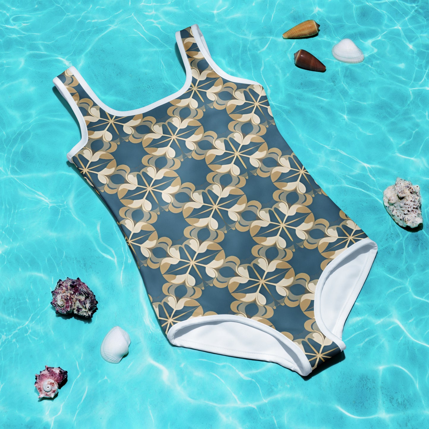 All-Over Print Kids Swimsuit