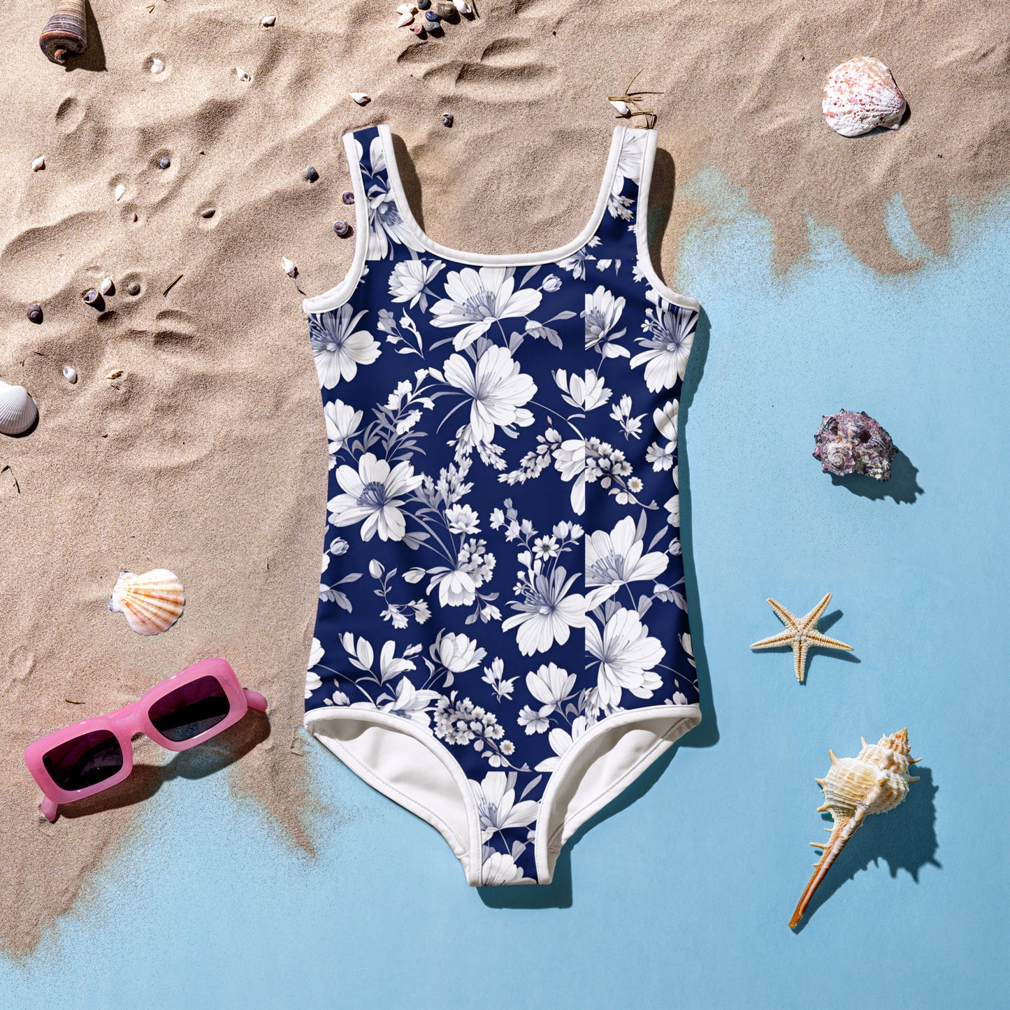 All-Over Print Kids Swimsuit