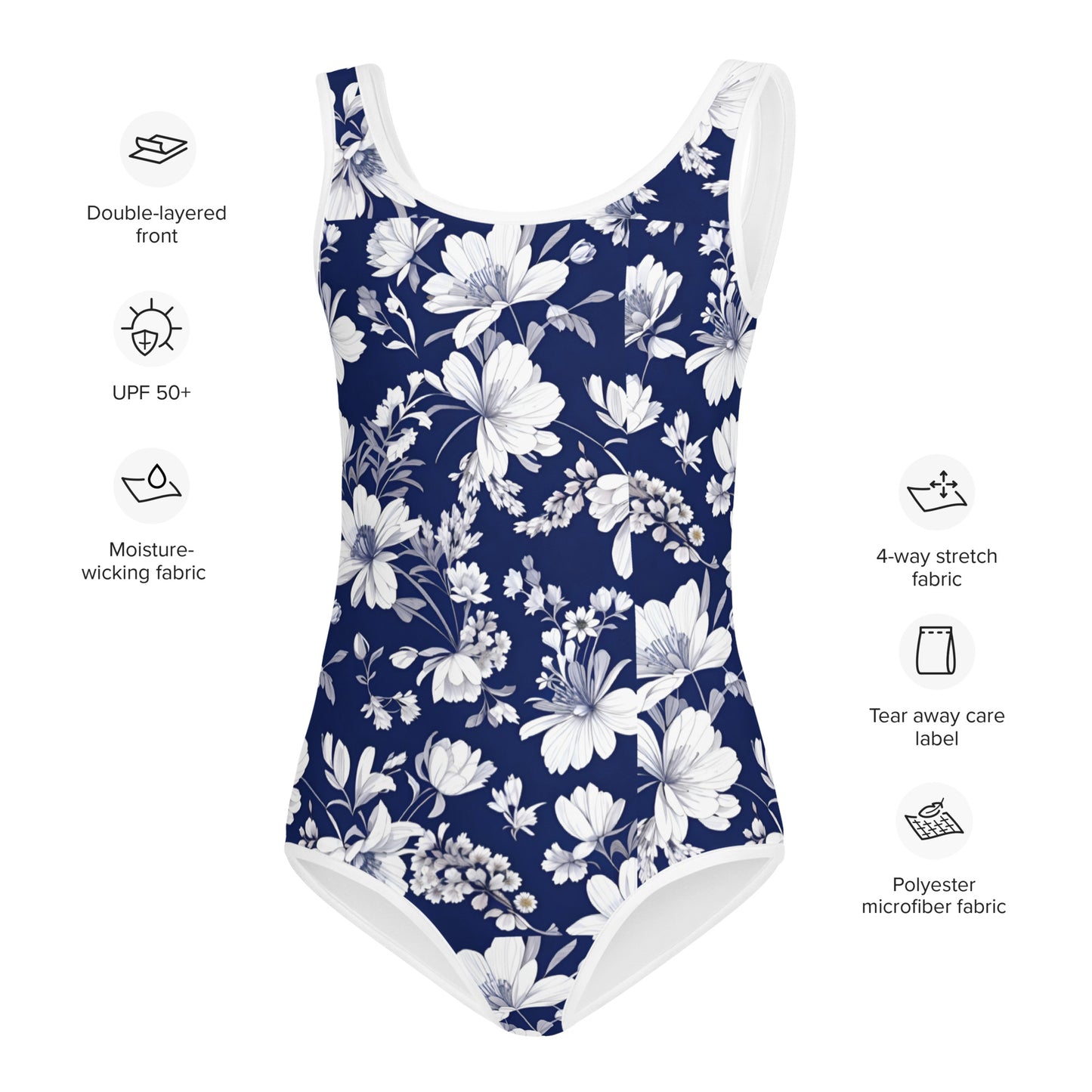 All-Over Print Kids Swimsuit