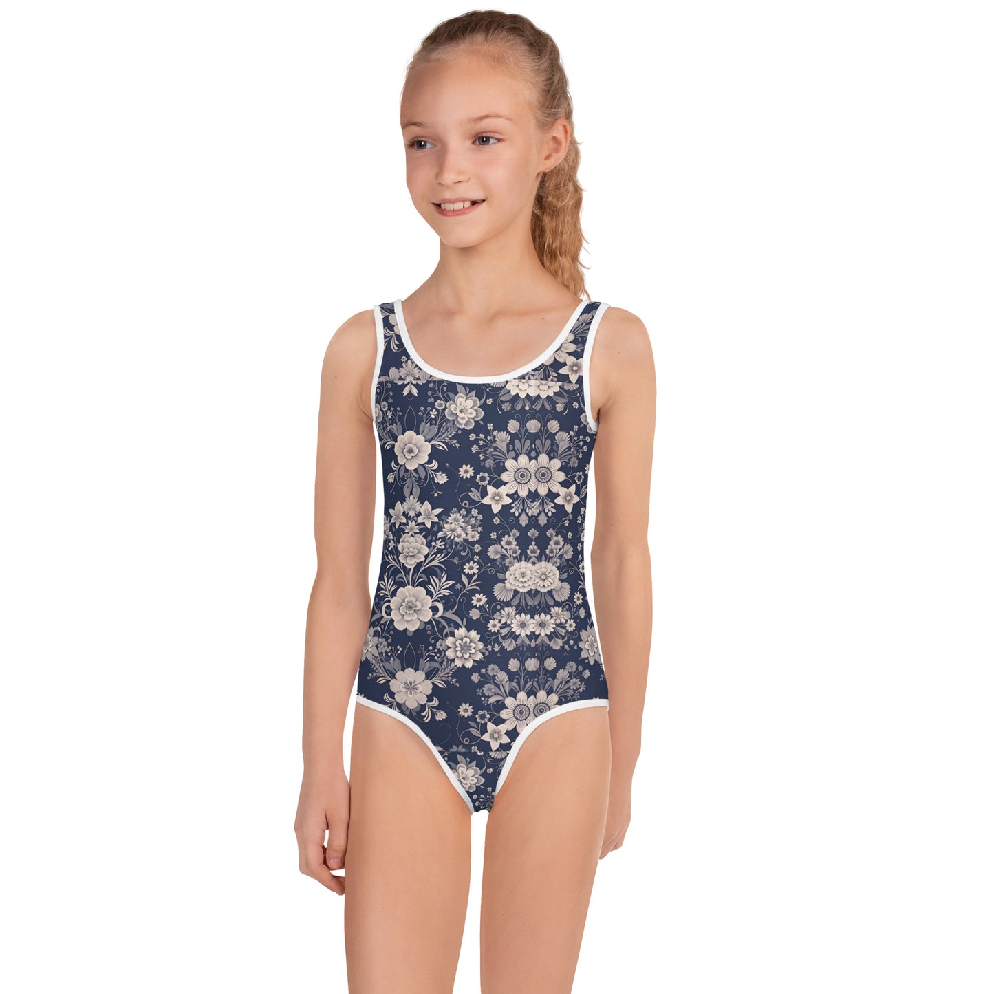 All-Over Print Kids Swimsuit