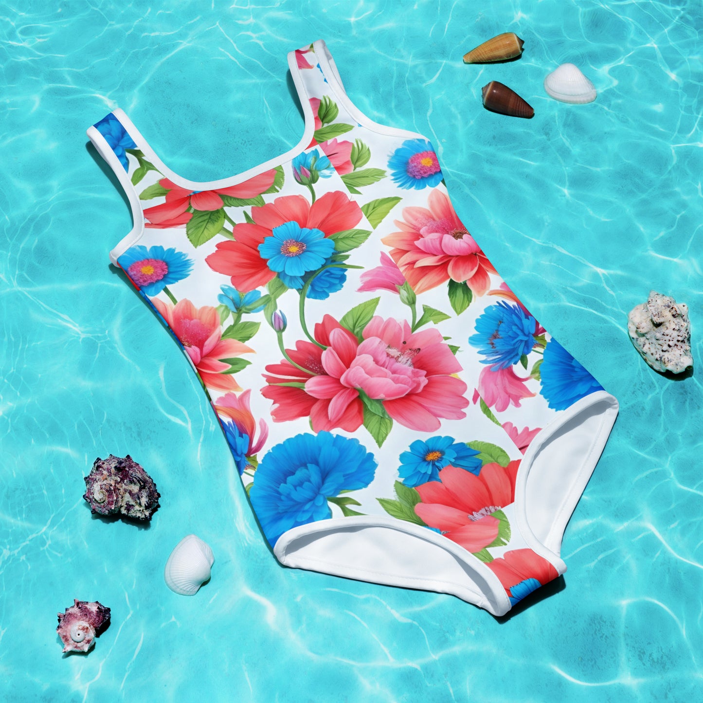 All-Over Print Kids Swimsuit