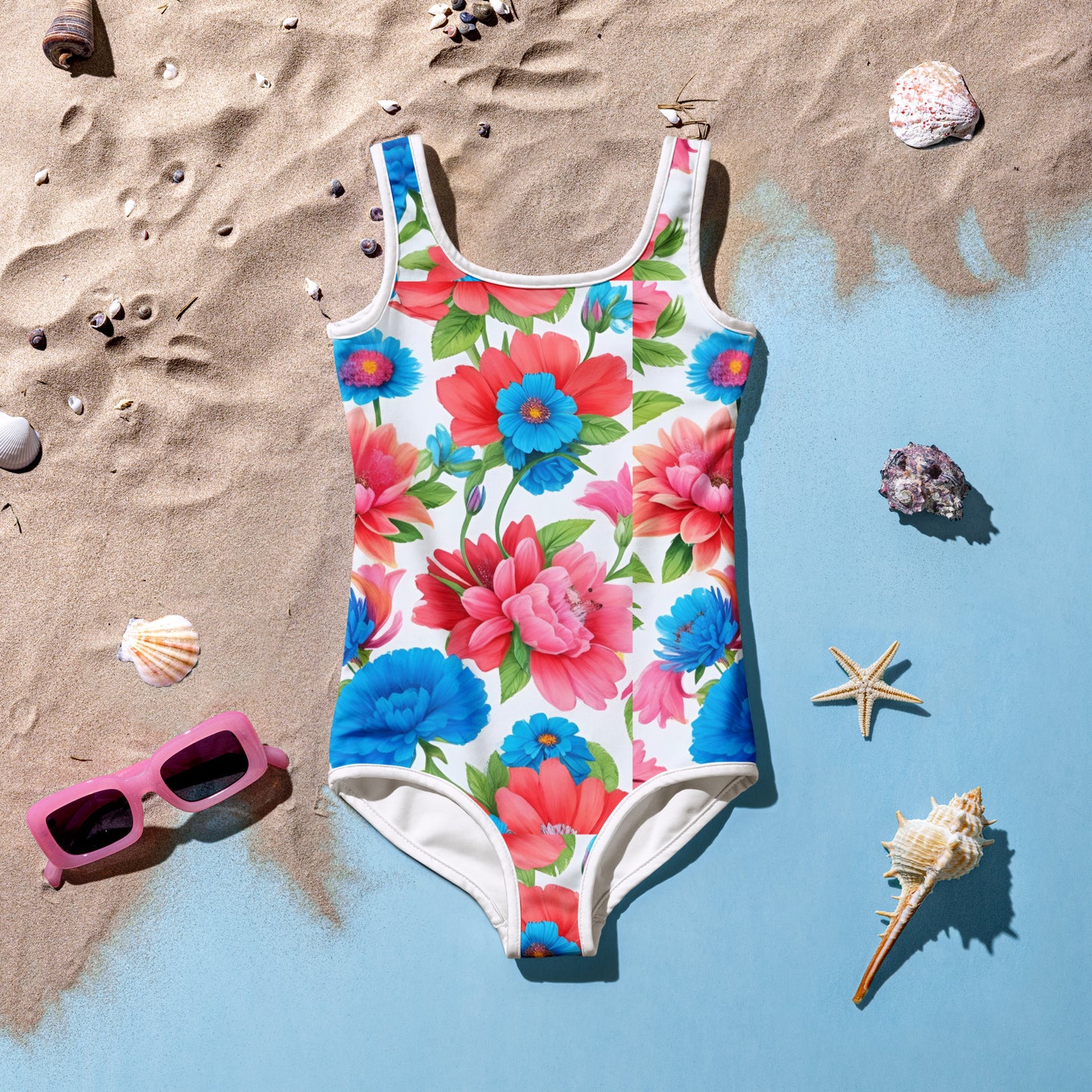 All-Over Print Kids Swimsuit