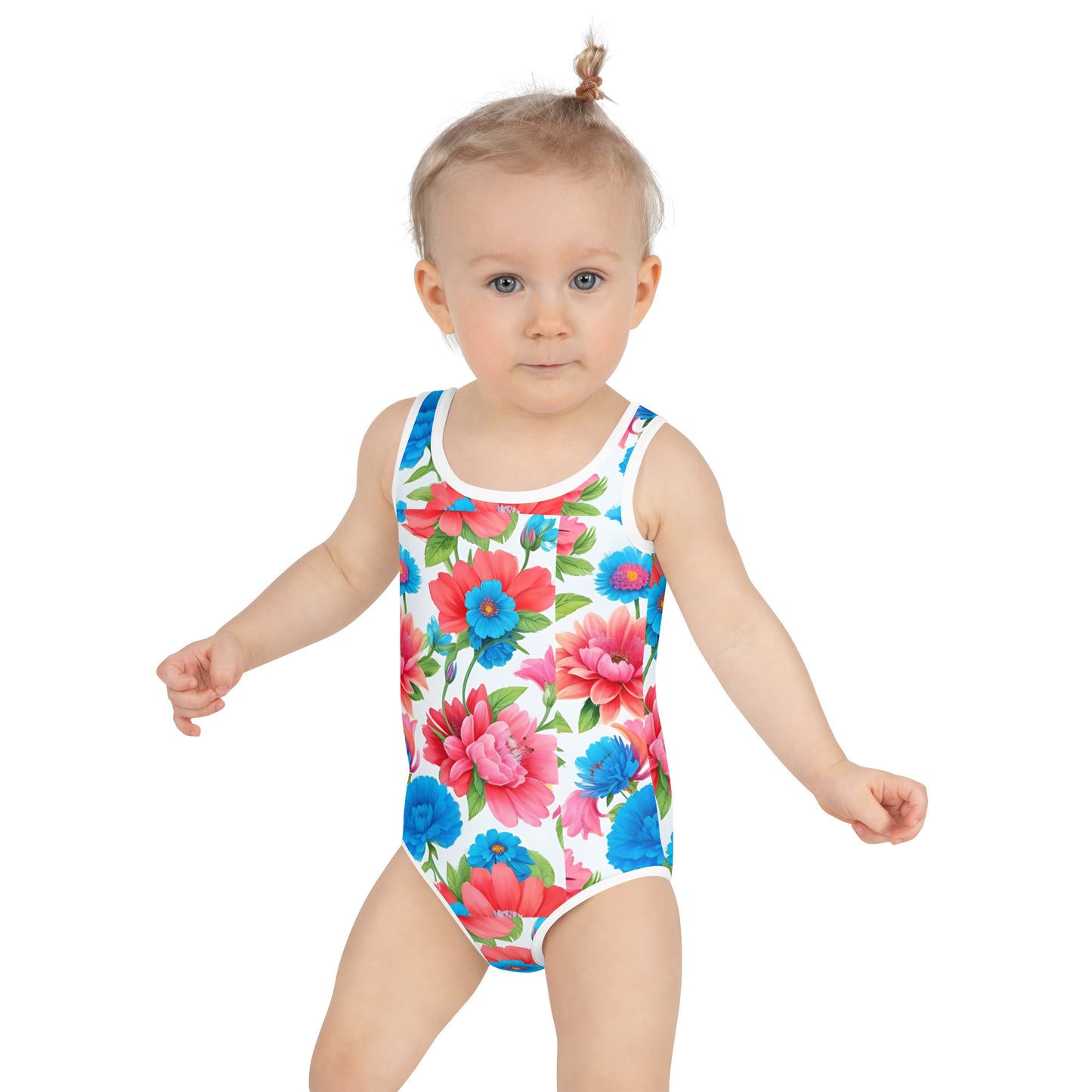 All-Over Print Kids Swimsuit