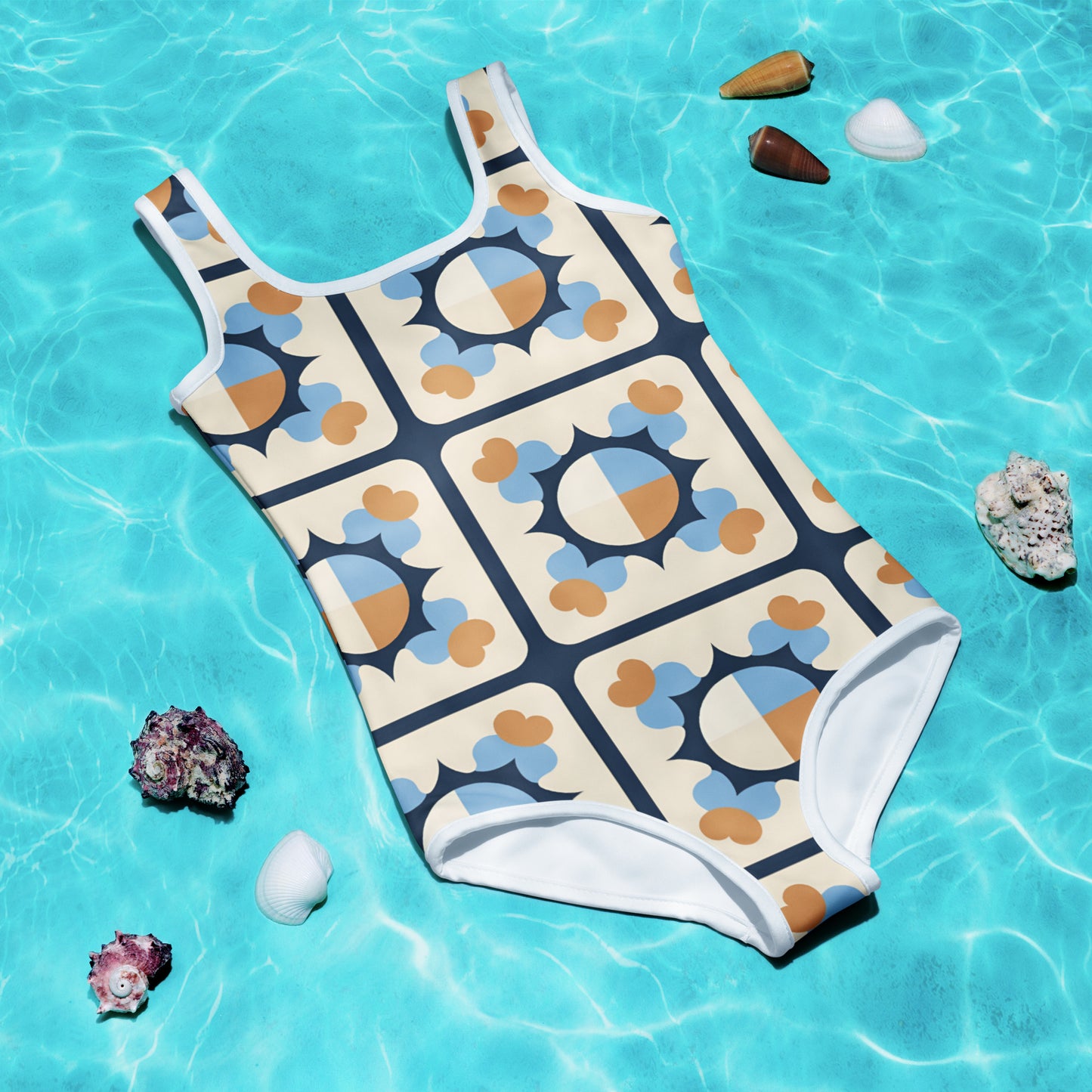 All-Over Print Kids Swimsuit