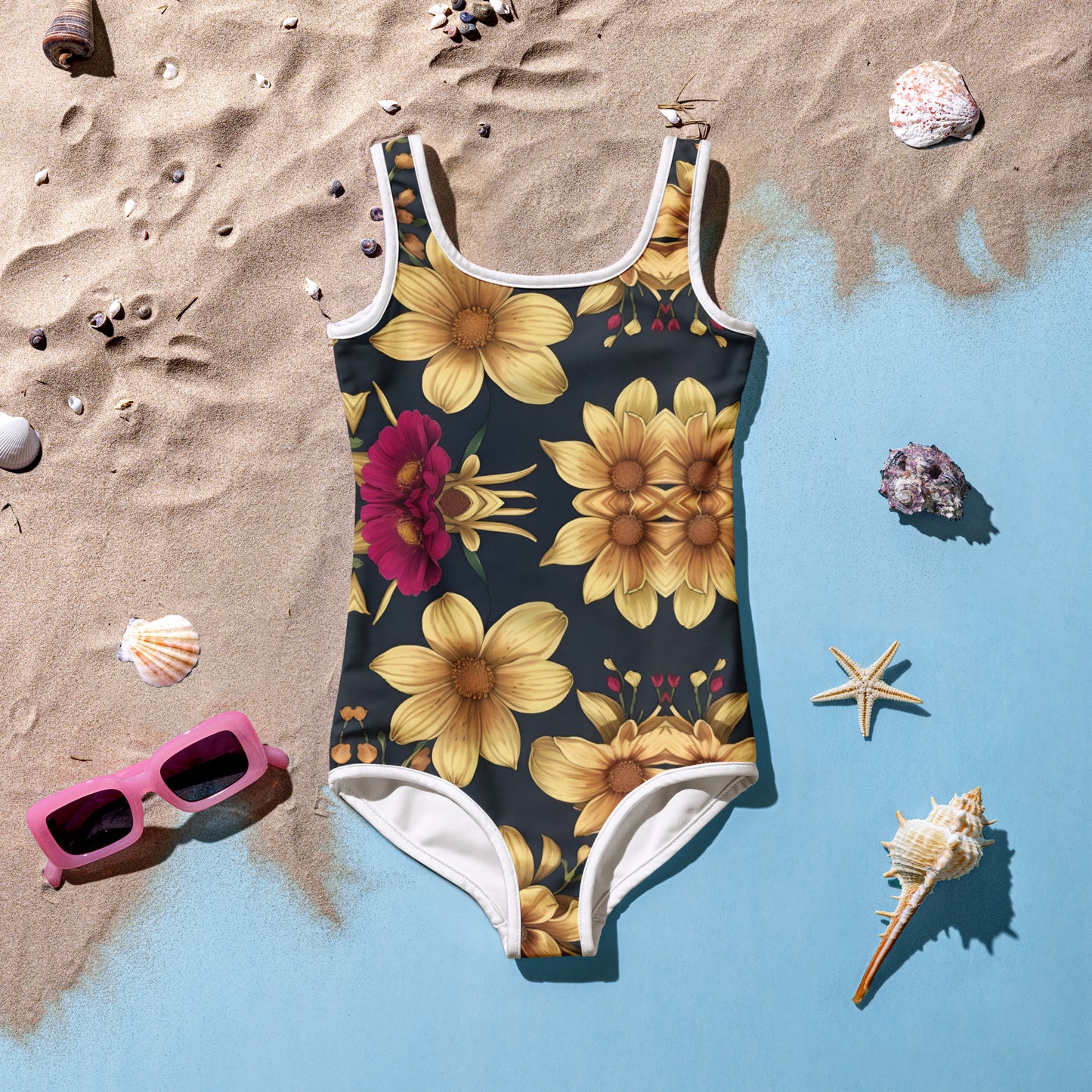 All-Over Print Kids Swimsuit