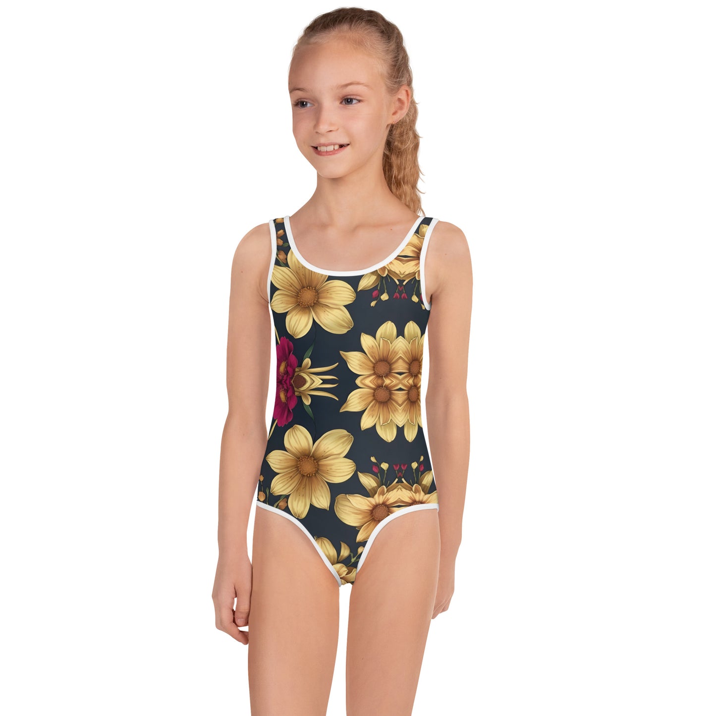 All-Over Print Kids Swimsuit