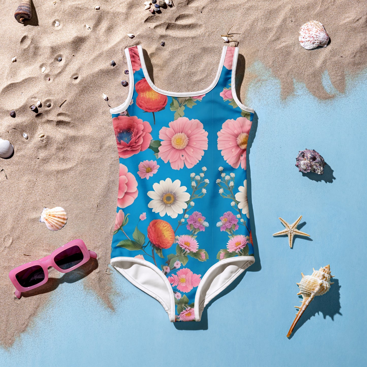 All-Over Print Kids Swimsuit