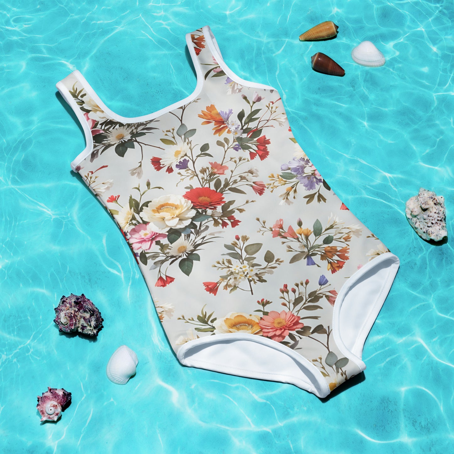 All-Over Print Kids Swimsuit