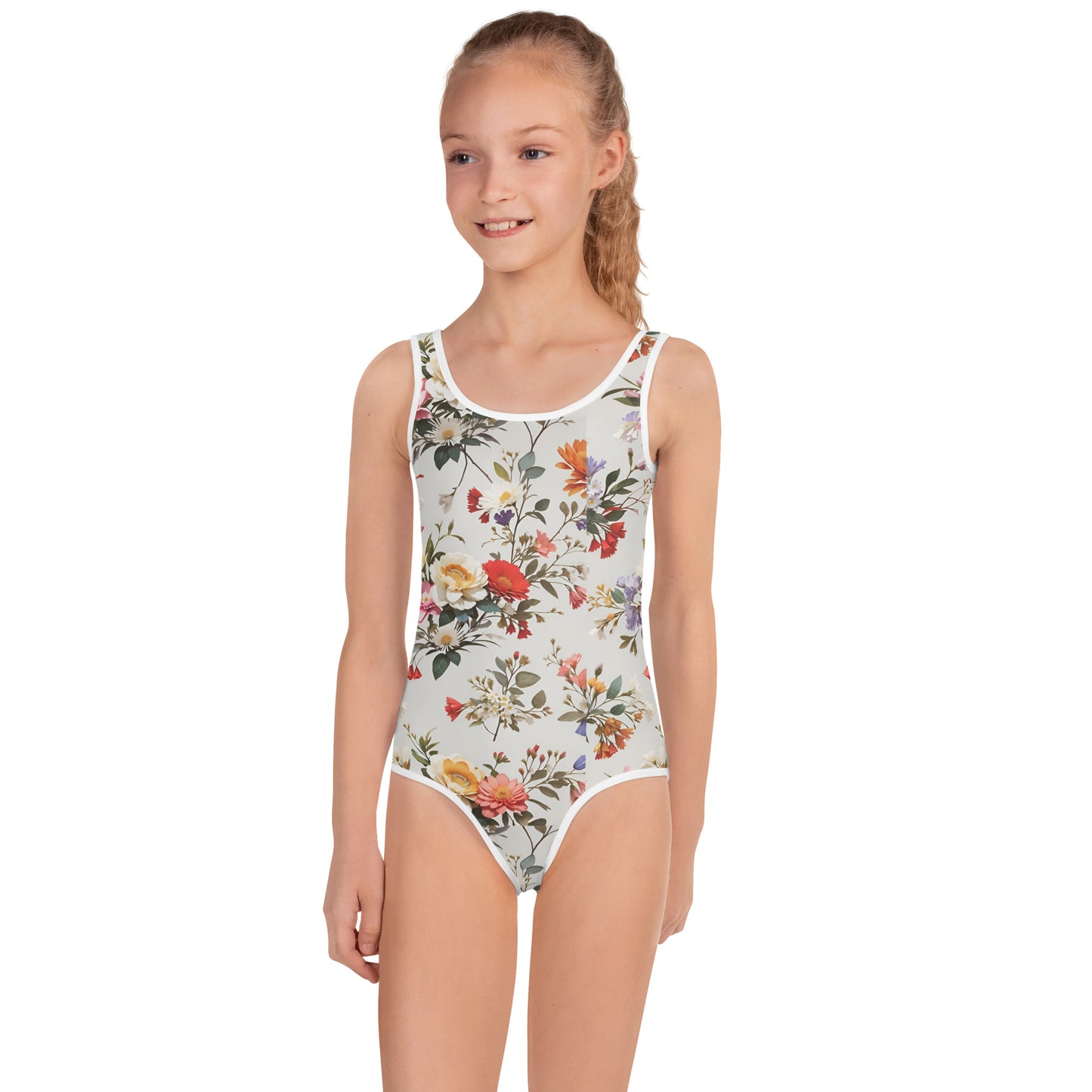 All-Over Print Kids Swimsuit