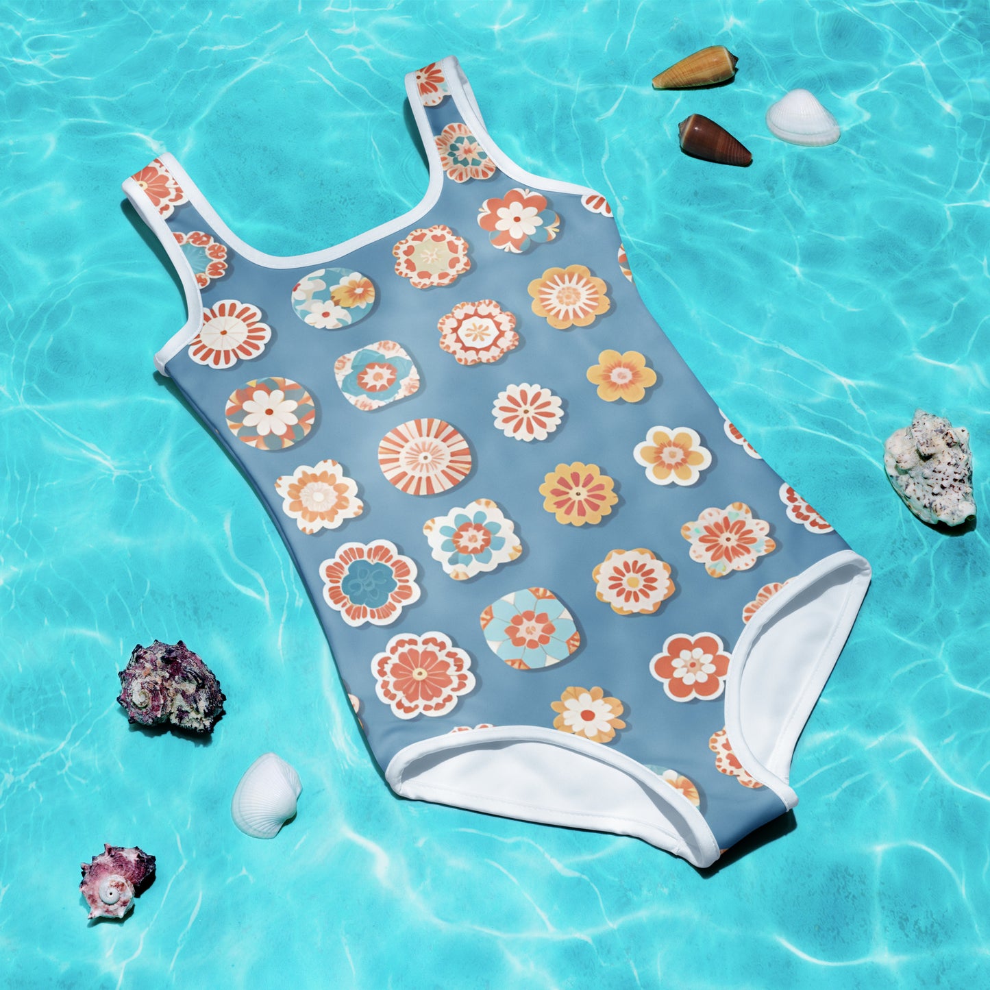 All-Over Print Kids Swimsuit