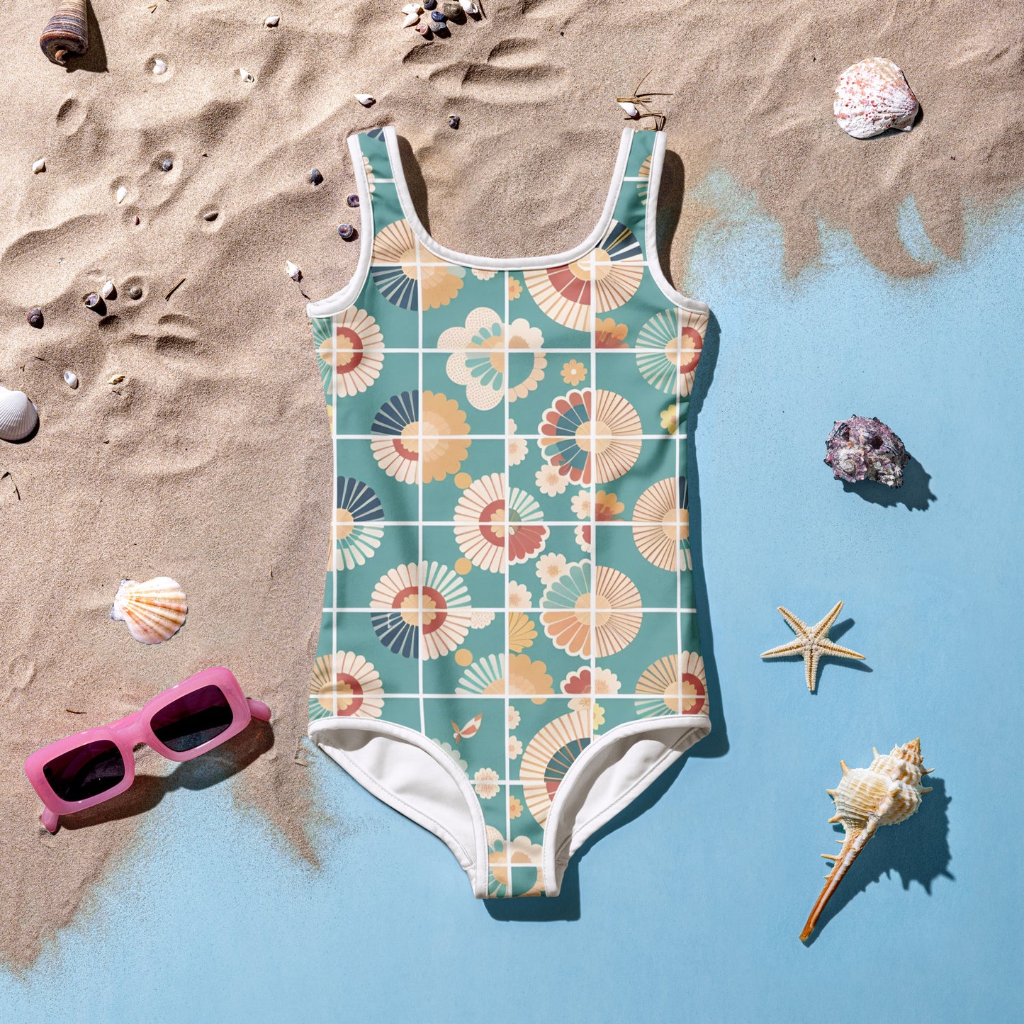 All-Over Print Kids Swimsuit