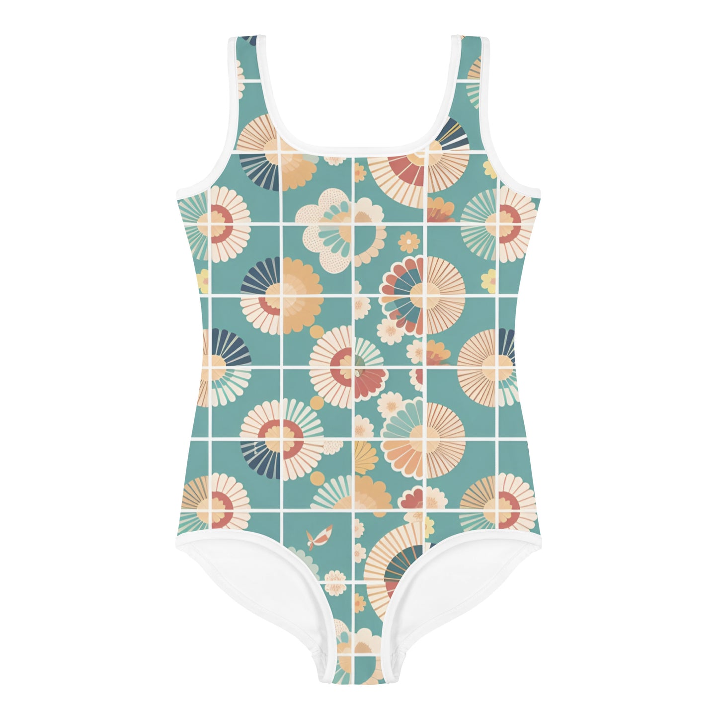 All-Over Print Kids Swimsuit