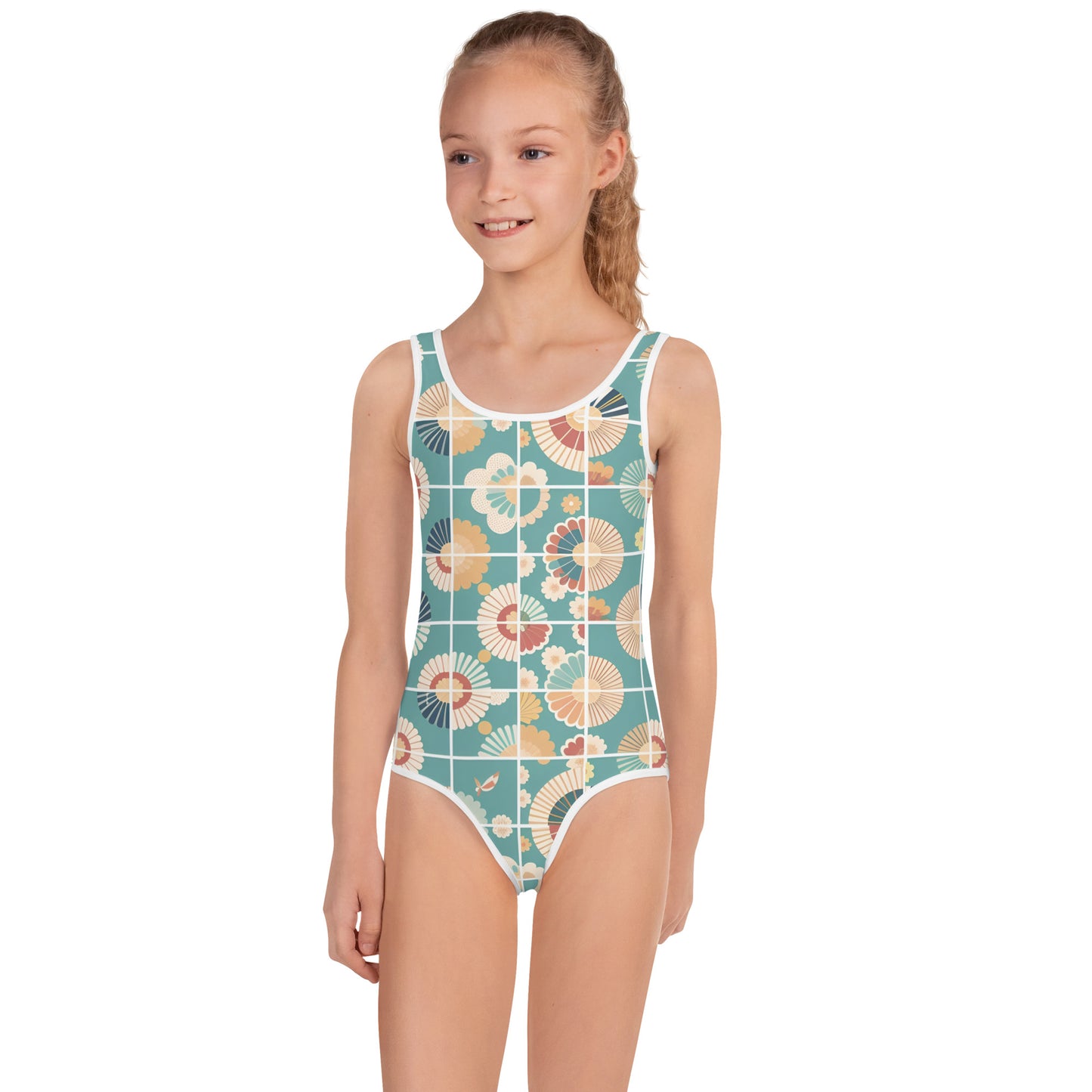 All-Over Print Kids Swimsuit