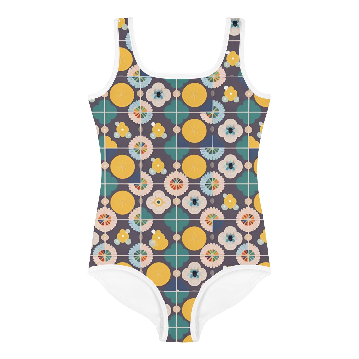 All-Over Print Kids Swimsuit