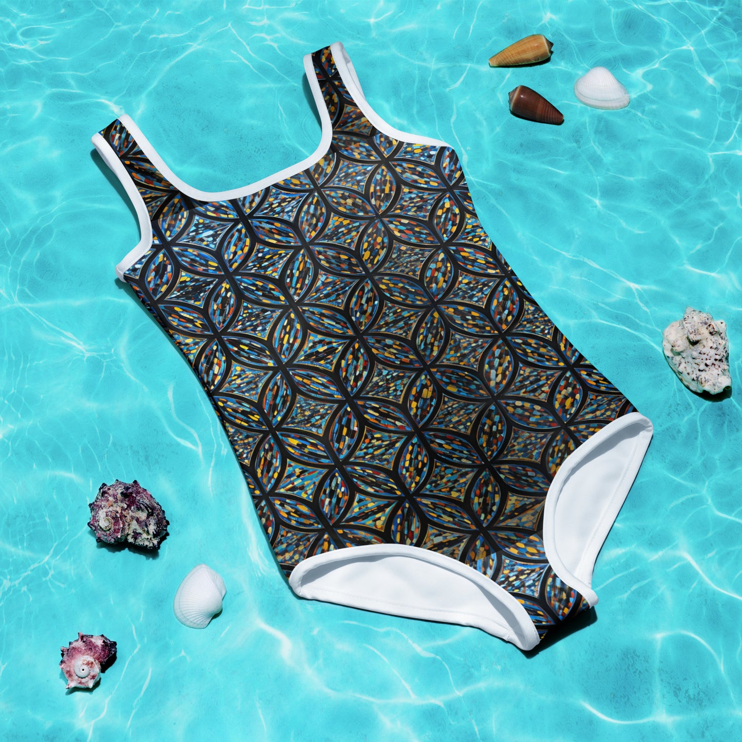 All-Over Print Kids Swimsuit