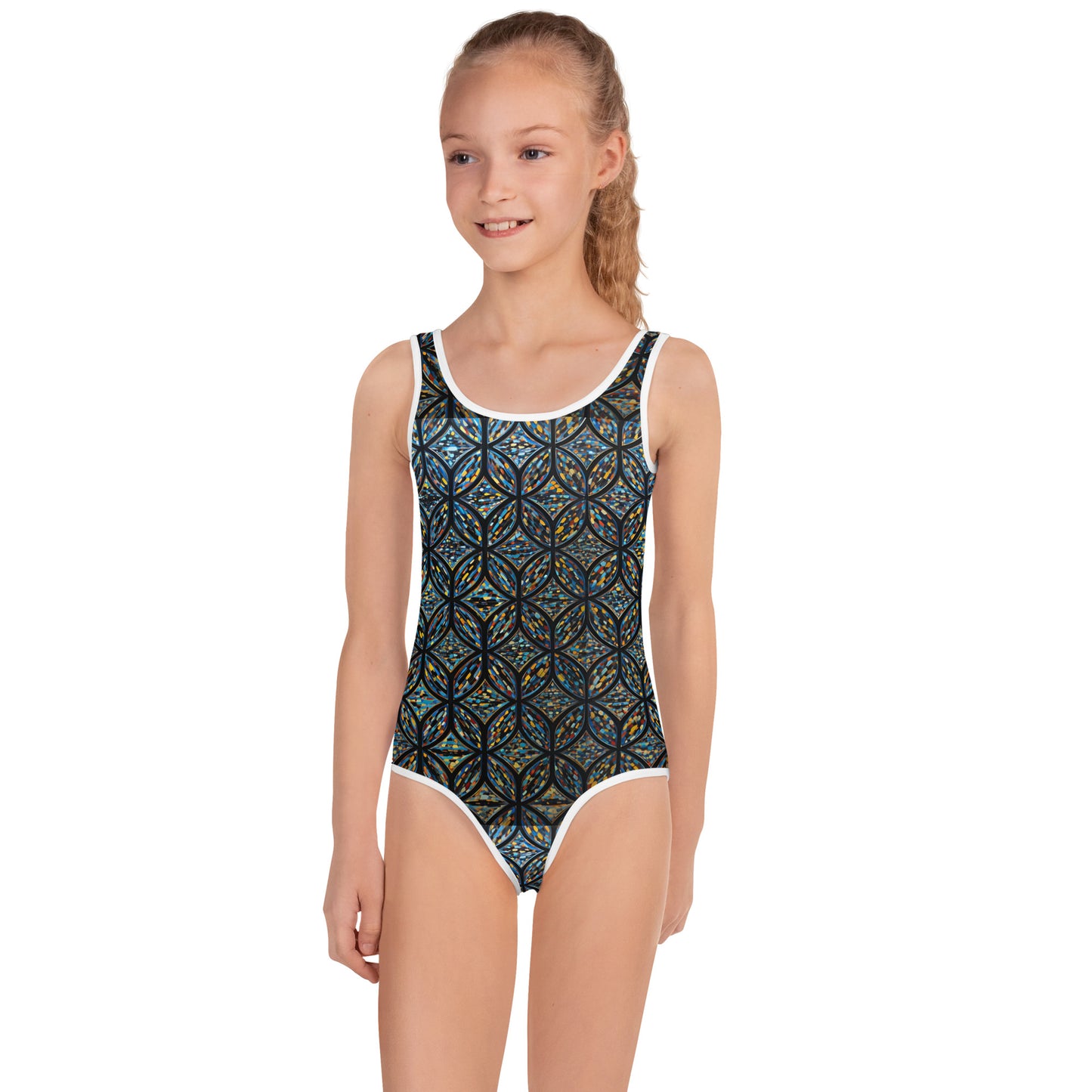 All-Over Print Kids Swimsuit