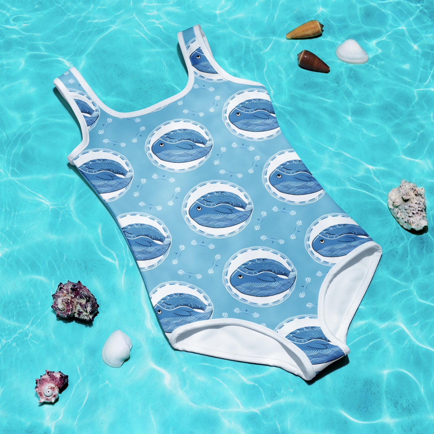 All-Over Print Kids Swimsuit