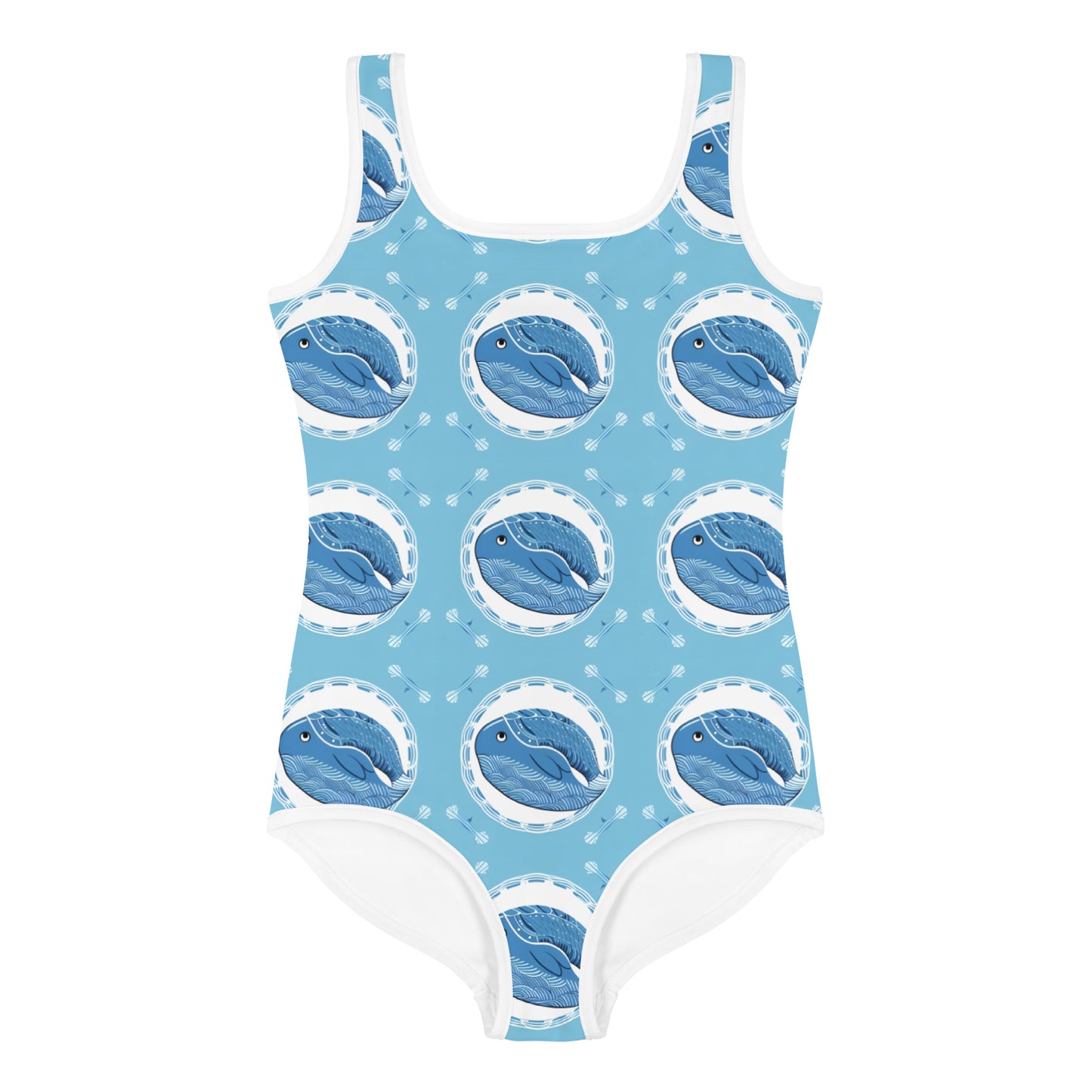 All-Over Print Kids Swimsuit