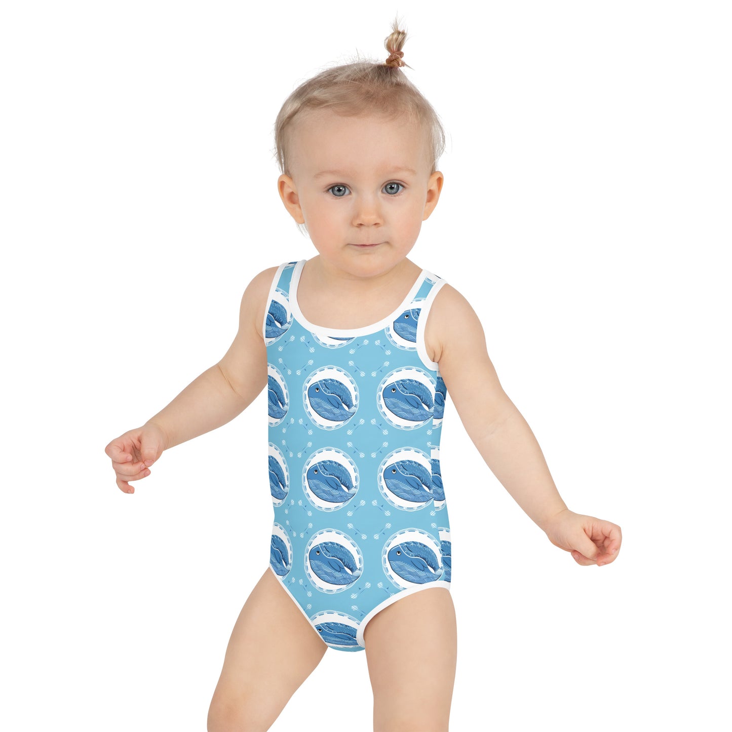 All-Over Print Kids Swimsuit