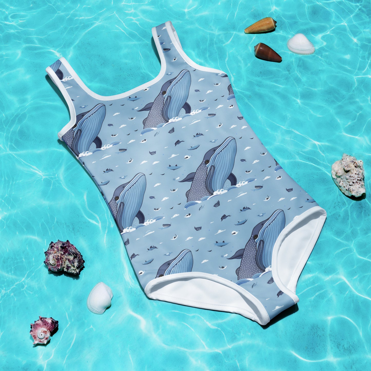 All-Over Print Kids Swimsuit