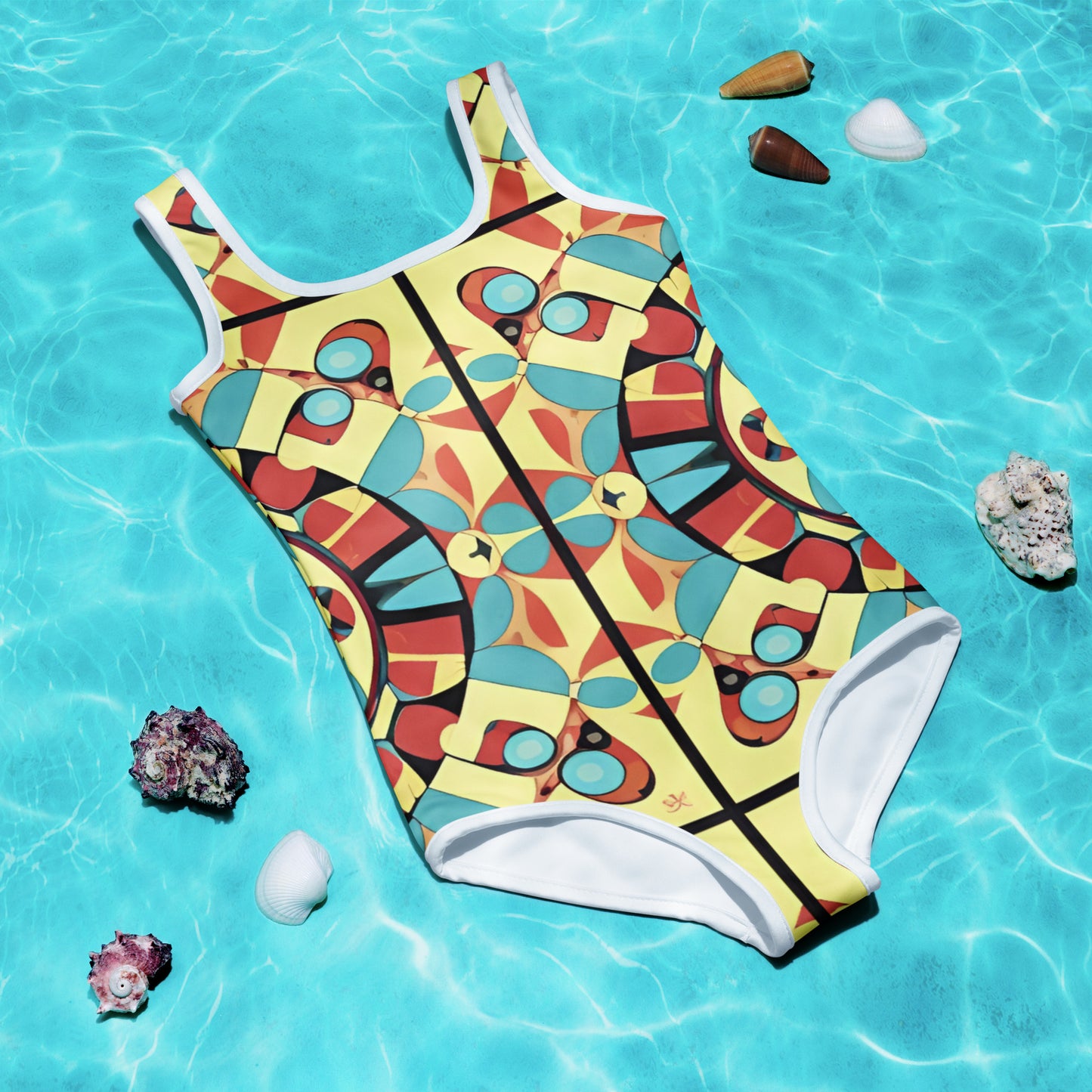 All-Over Print Kids Swimsuit