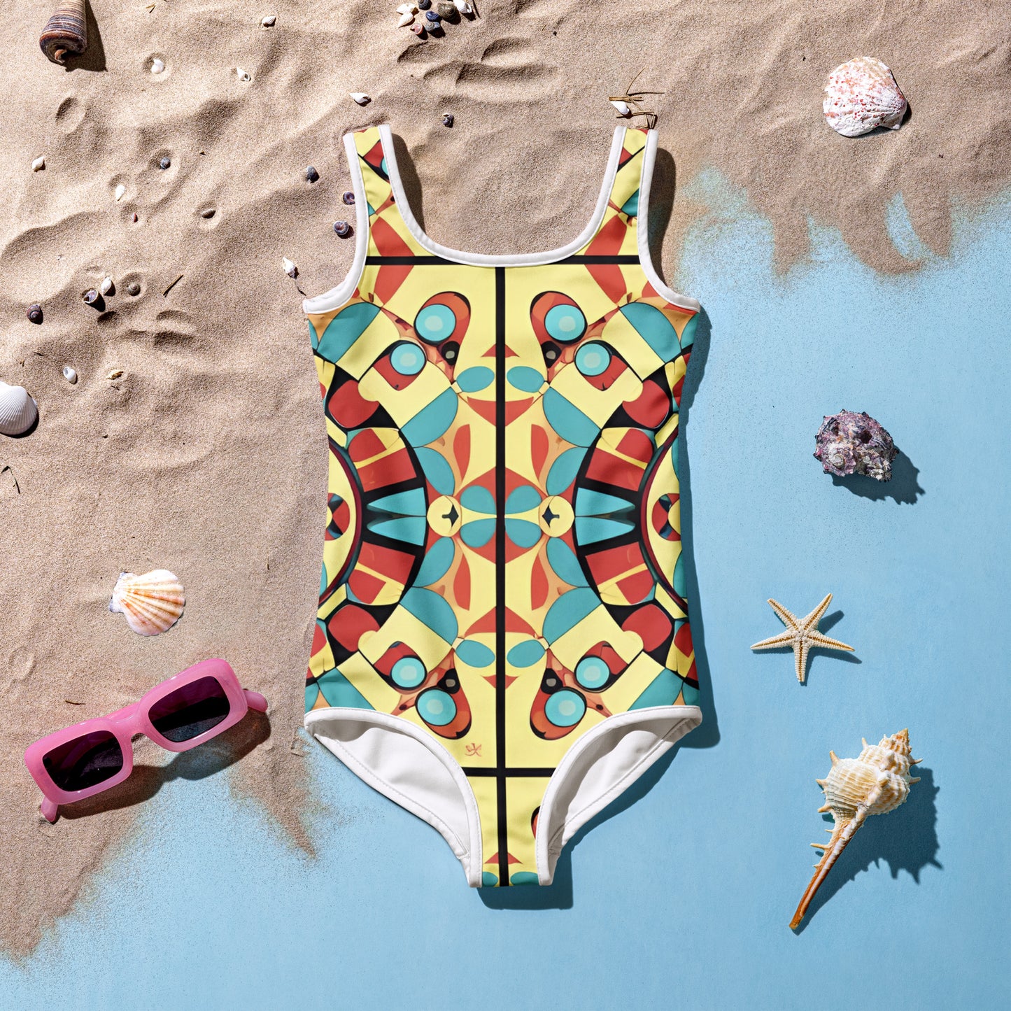 All-Over Print Kids Swimsuit