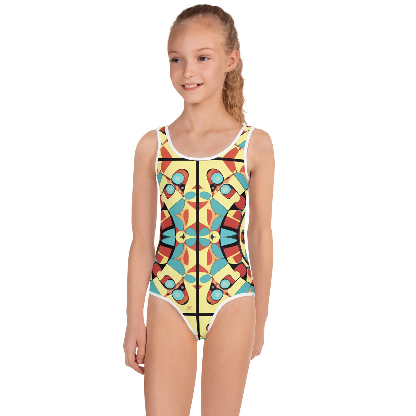 All-Over Print Kids Swimsuit