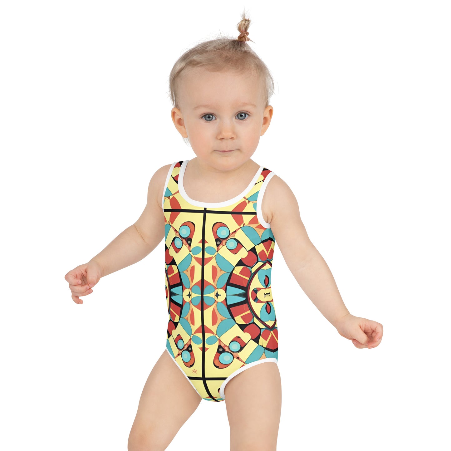 All-Over Print Kids Swimsuit