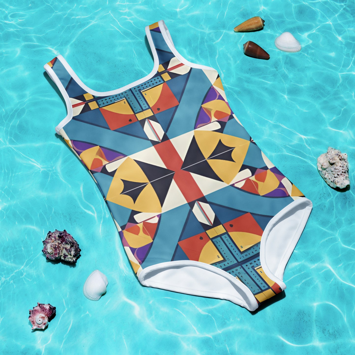 All-Over Print Kids Swimsuit