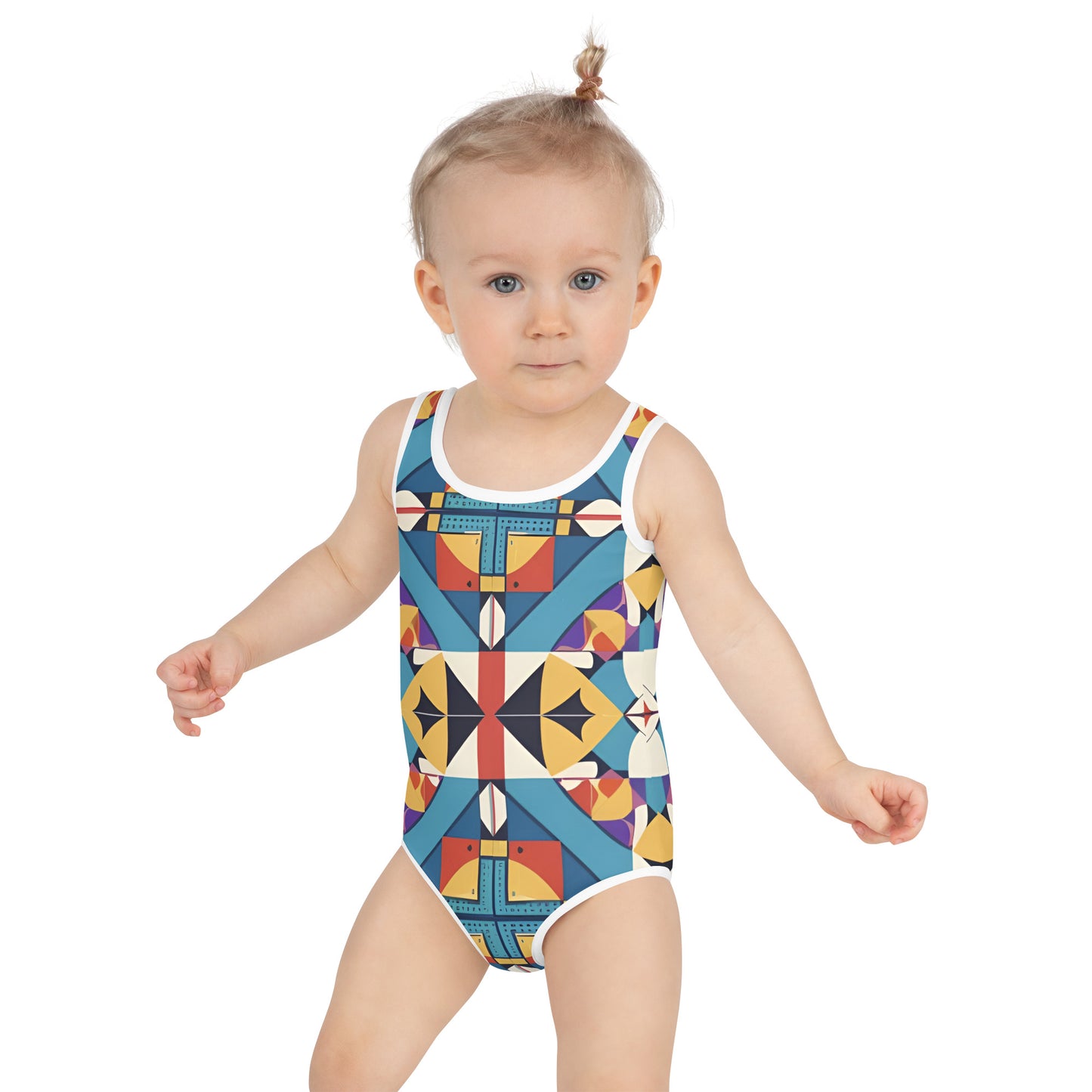 All-Over Print Kids Swimsuit