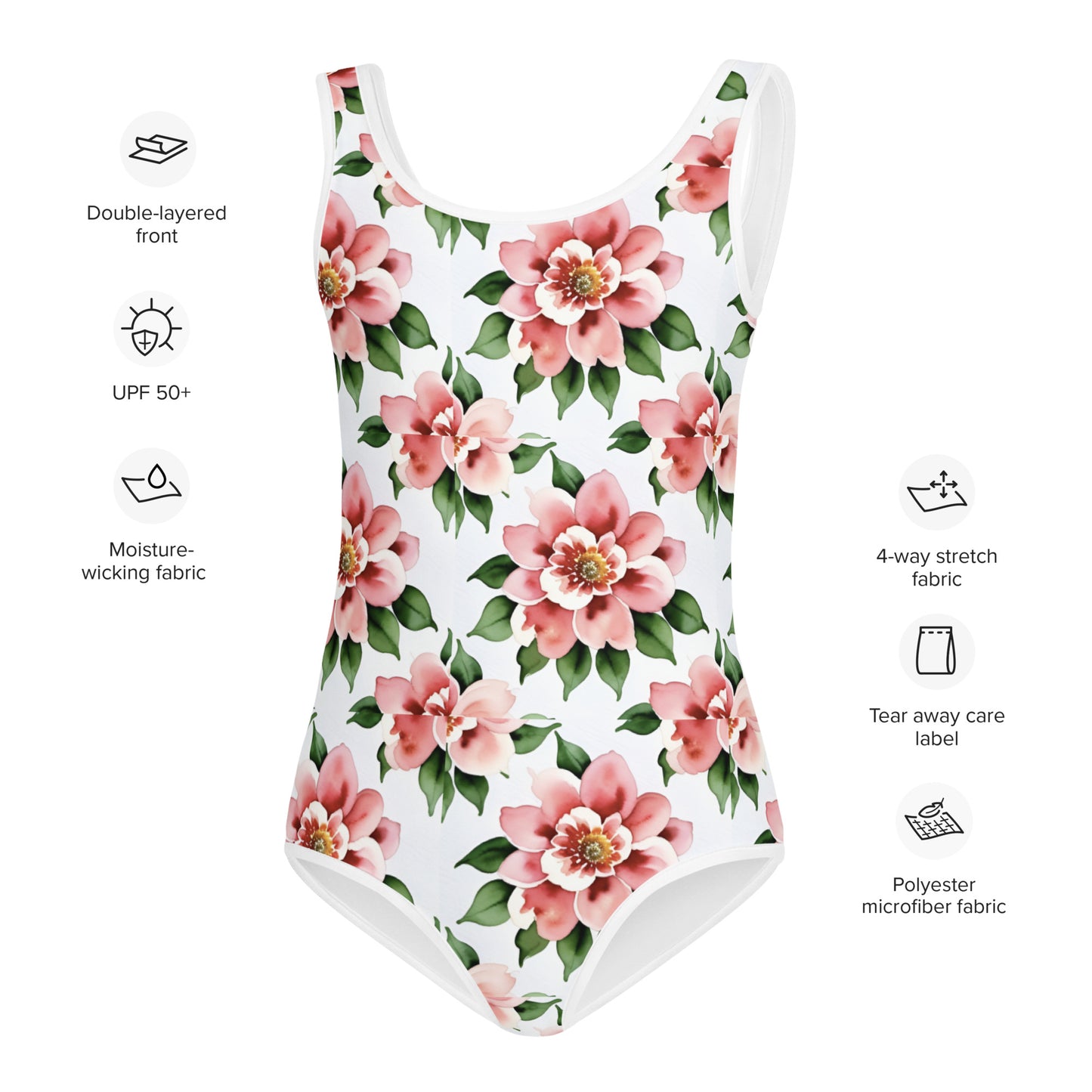 All-Over Print Kids Swimsuit