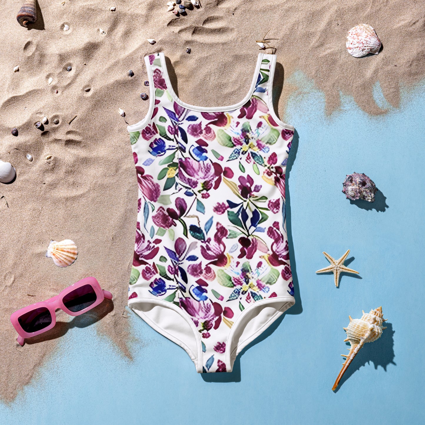 All-Over Print Kids Swimsuit