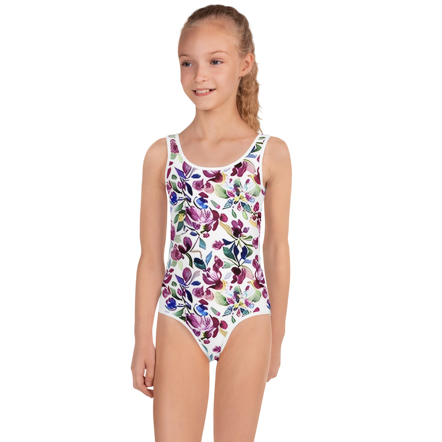 All-Over Print Kids Swimsuit