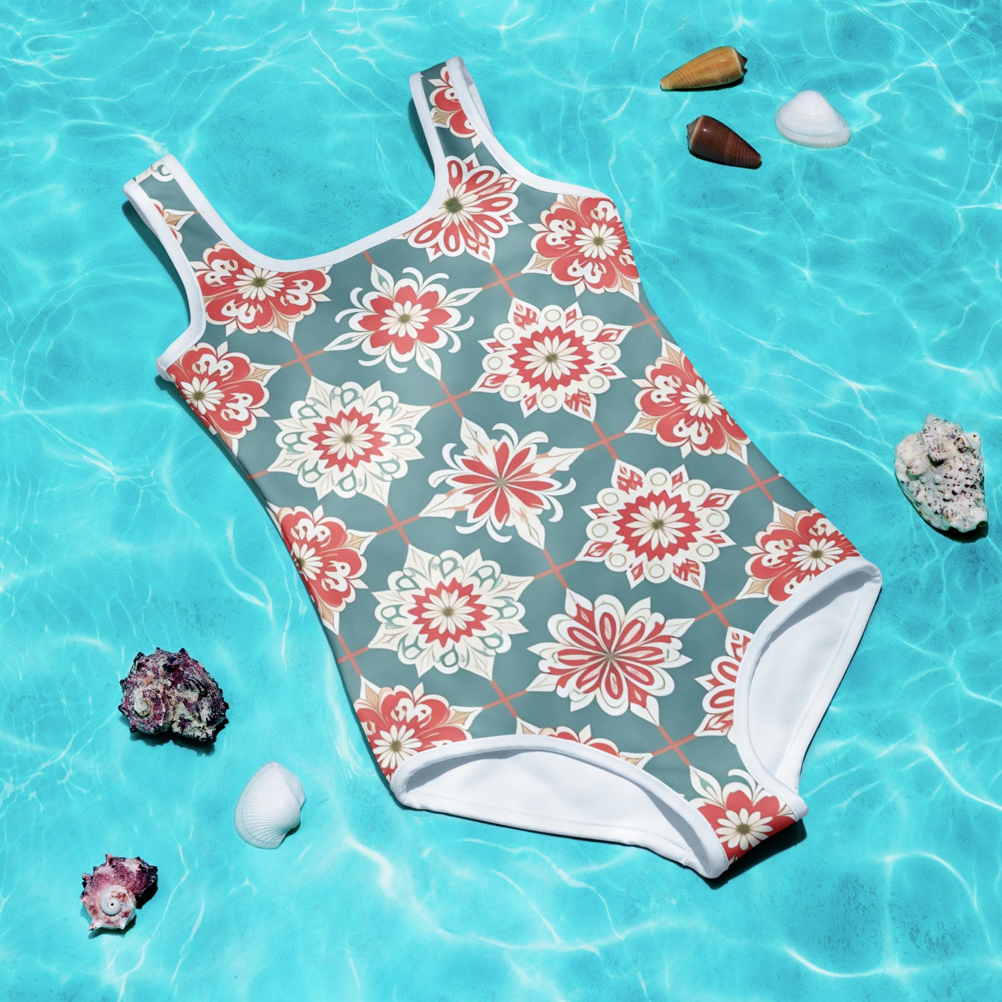 All-Over Print Kids Swimsuit