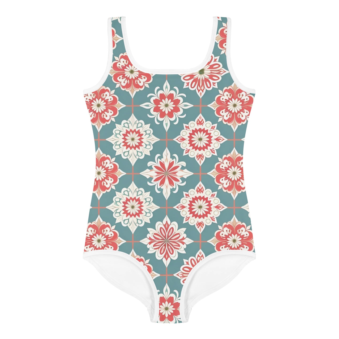 All-Over Print Kids Swimsuit