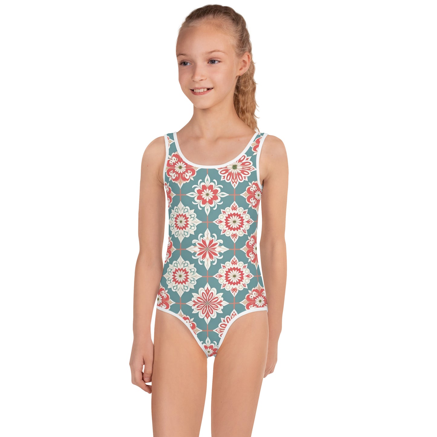 All-Over Print Kids Swimsuit