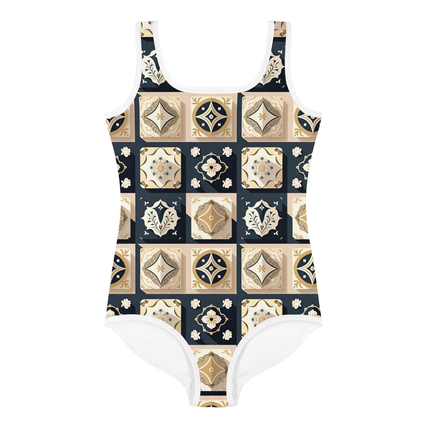 All-Over Print Kids Swimsuit