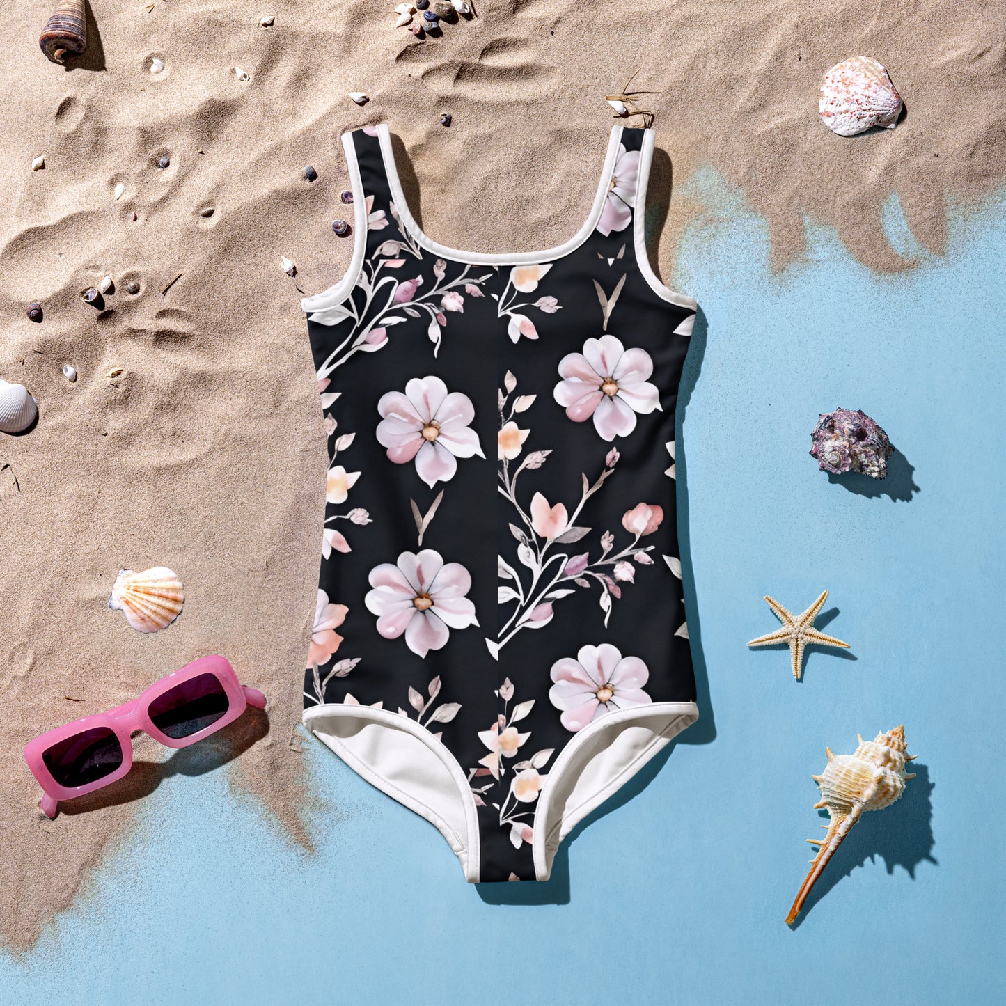 All-Over Print Kids Swimsuit