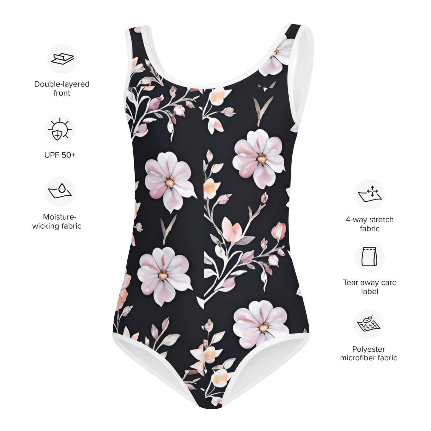 All-Over Print Kids Swimsuit