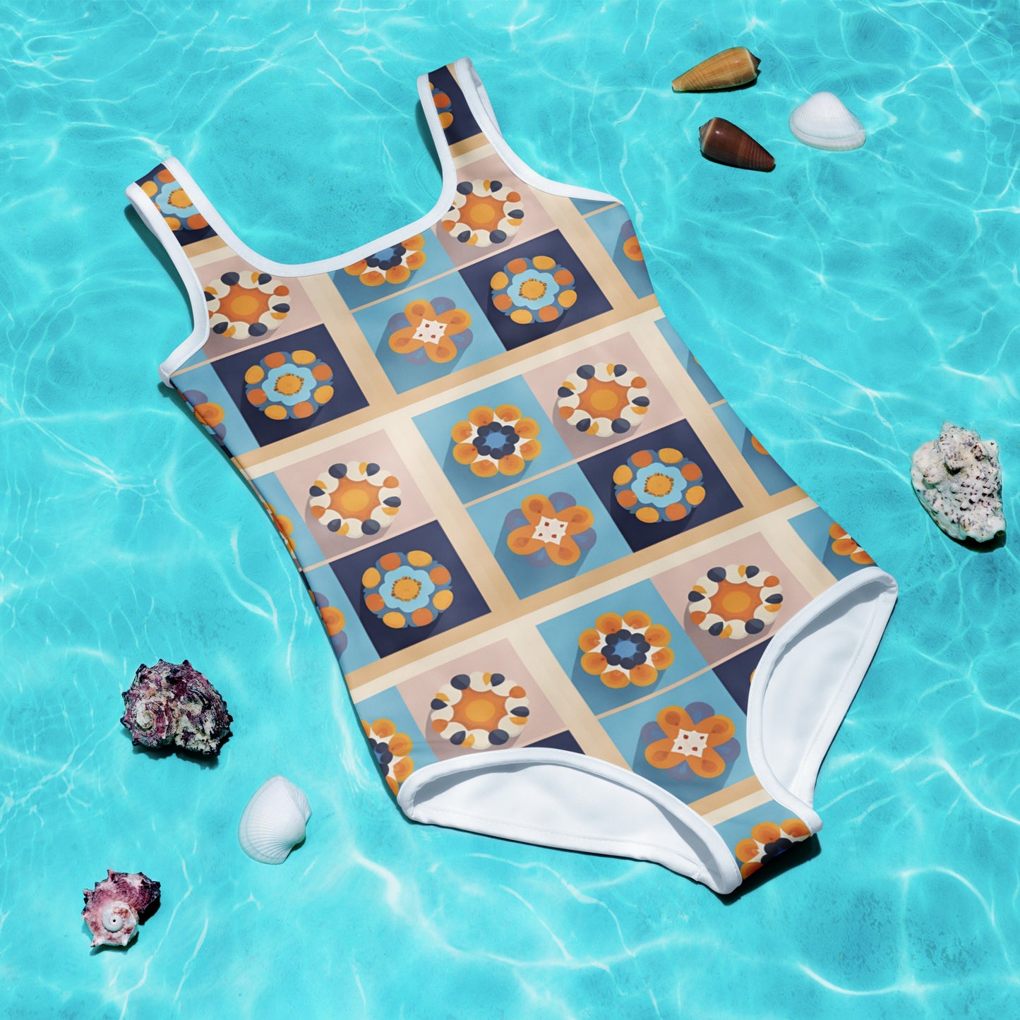 All-Over Print Kids Swimsuit