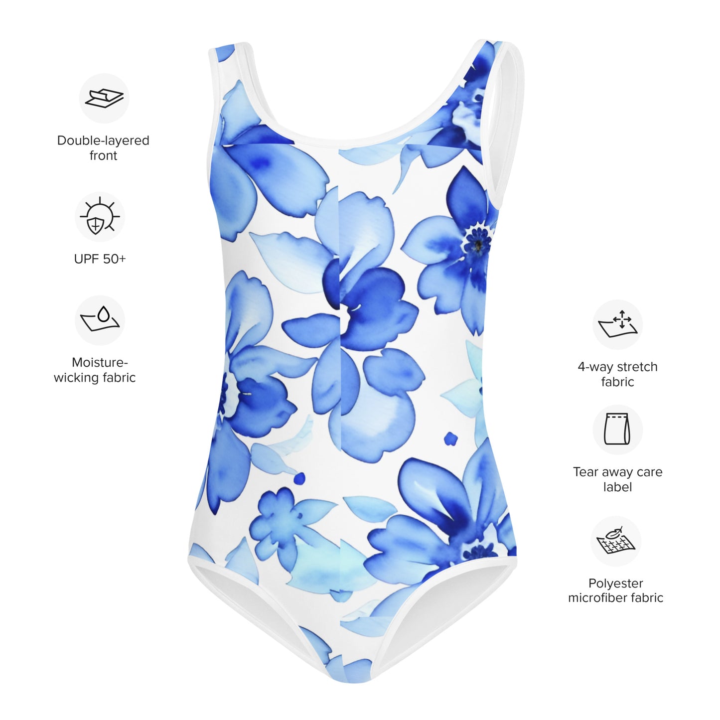 All-Over Print Kids Swimsuit