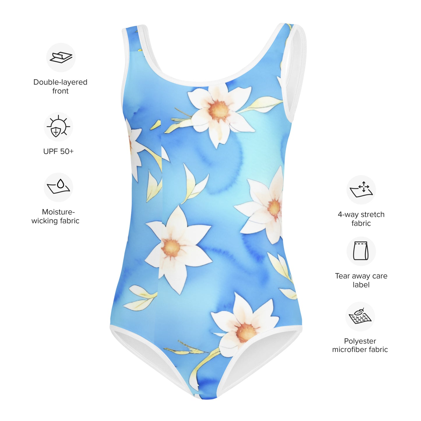 All-Over Print Kids Swimsuit