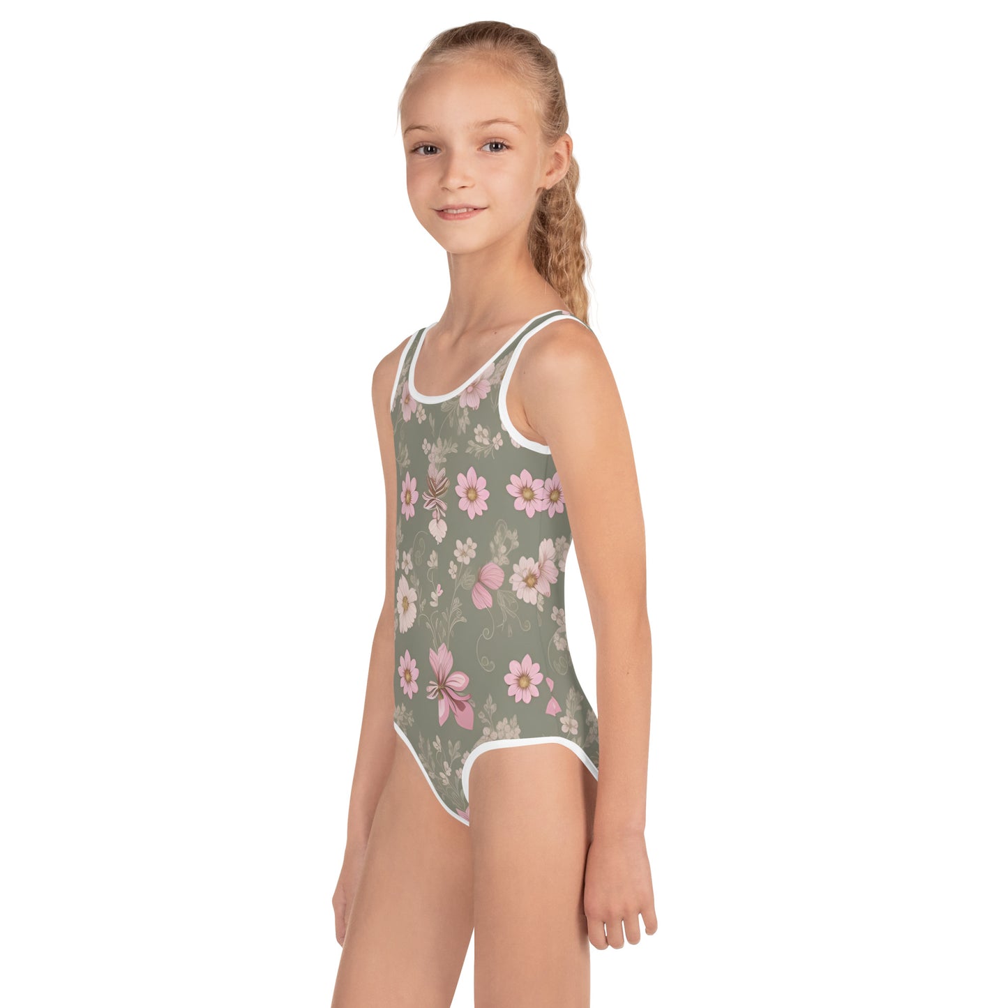 All-Over Print Kids Swimsuit