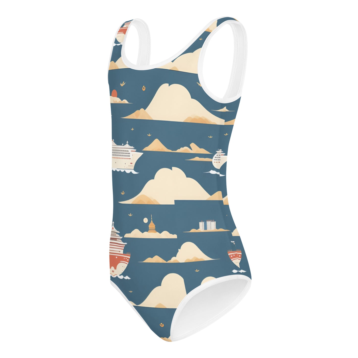 All-Over Print Kids Swimsuit