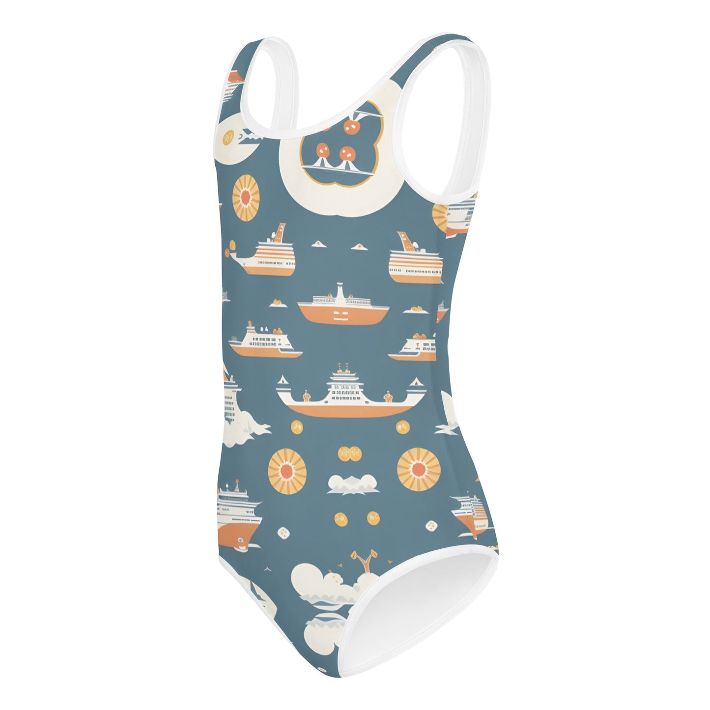 All-Over Print Kids Swimsuit