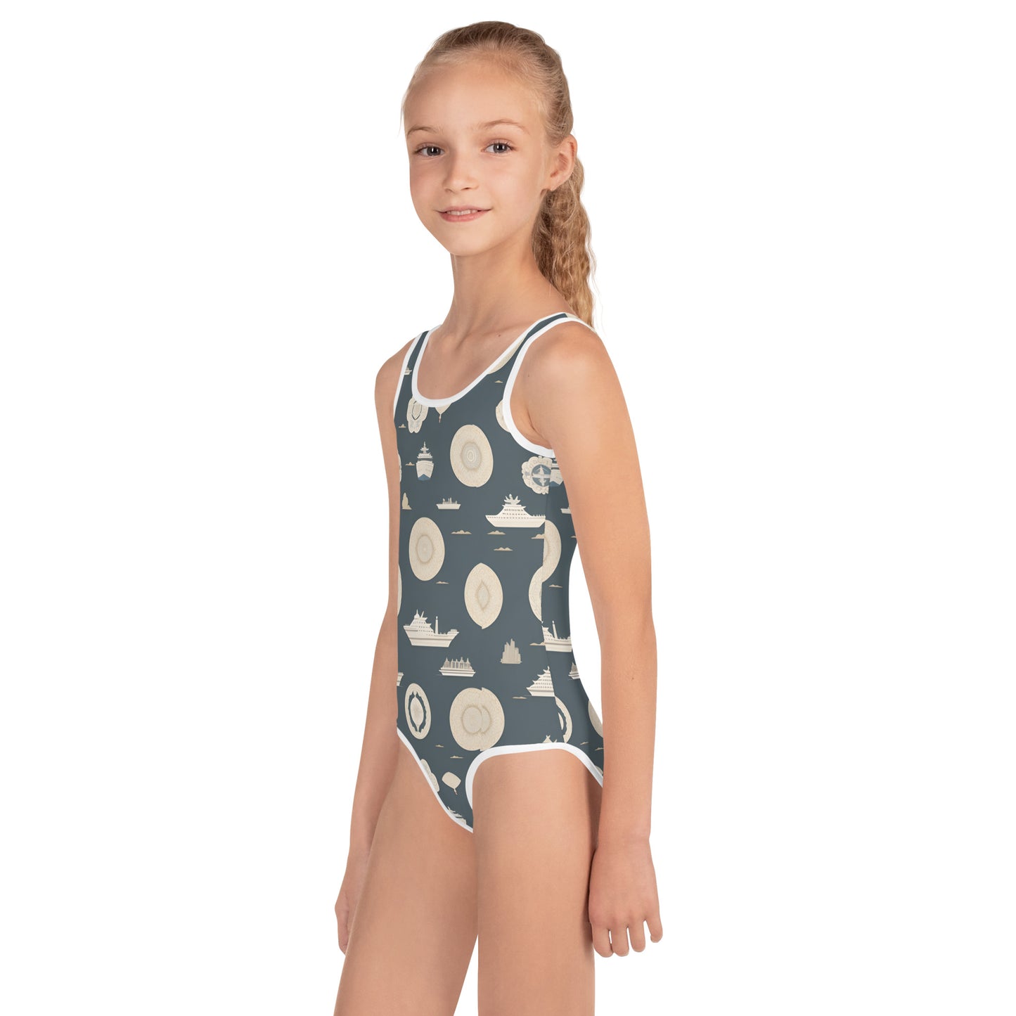 All-Over Print Kids Swimsuit