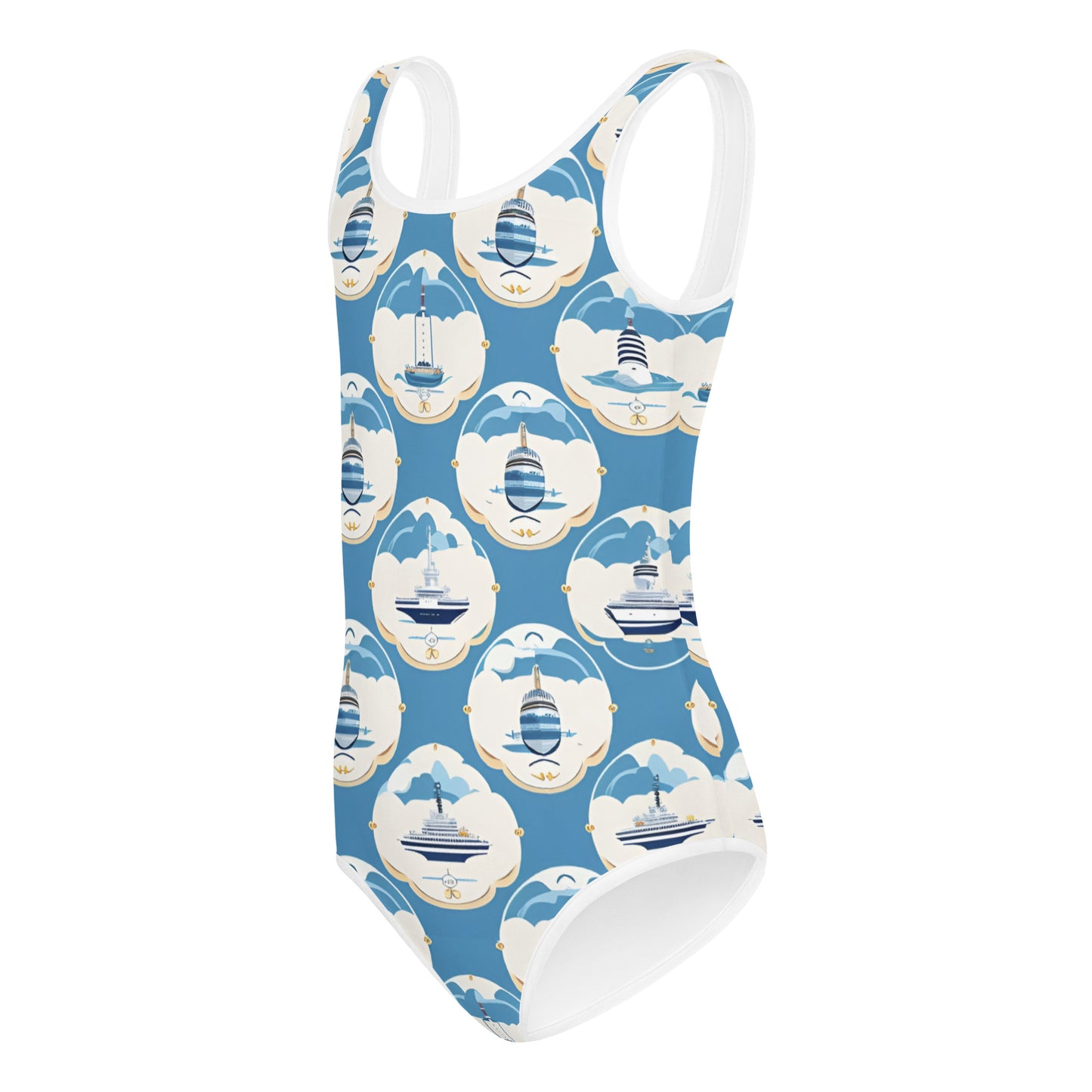 All-Over Print Kids Swimsuit